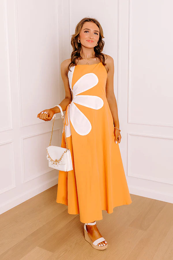 Moachic Long Dress - Off White/Almond