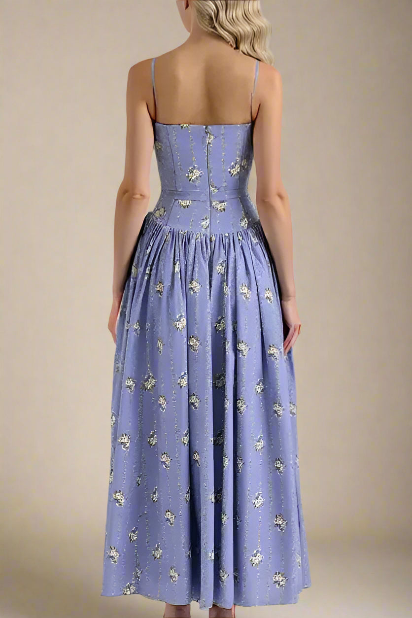 Tasmin Midi Dress - Royal Blue